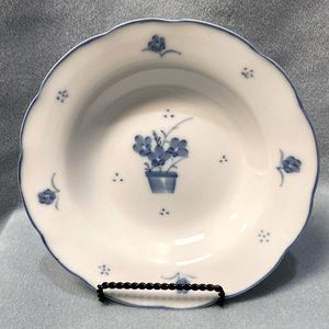 STEELE HAND PAINTED PORCELAIN DE CHINE SOUP BOWL